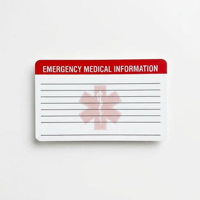 Emergency ID Card